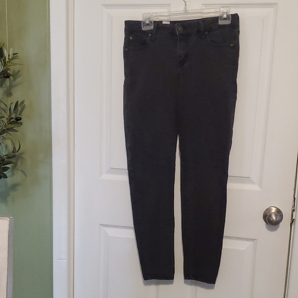 Celebrity Pink Women's Dark Gray Ankle Jeans - Picture 1 of 8